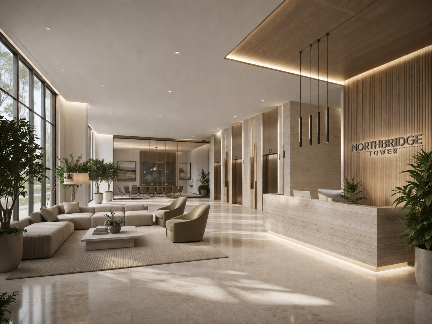 Artificial Trees for Offices & Commercial Spaces