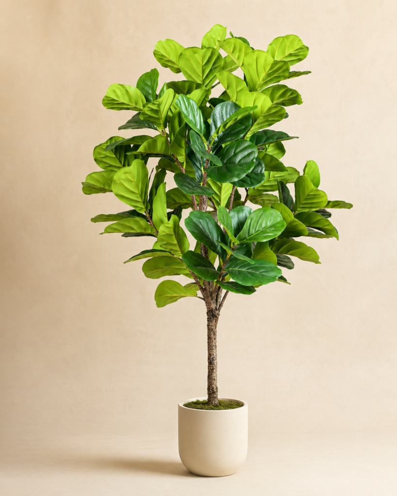 Premium Faux Fiddle Leaf Fig Tree 5–8 FT