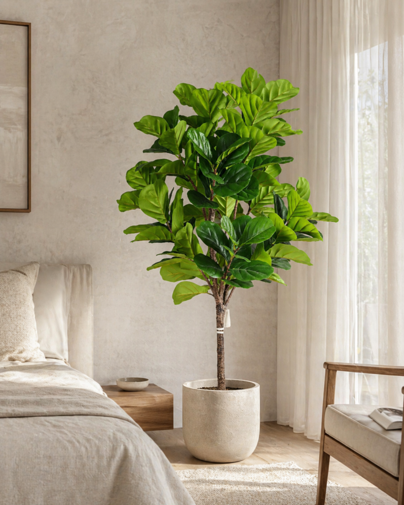 Premium Faux Fiddle Leaf Fig Tree 5–8 FT